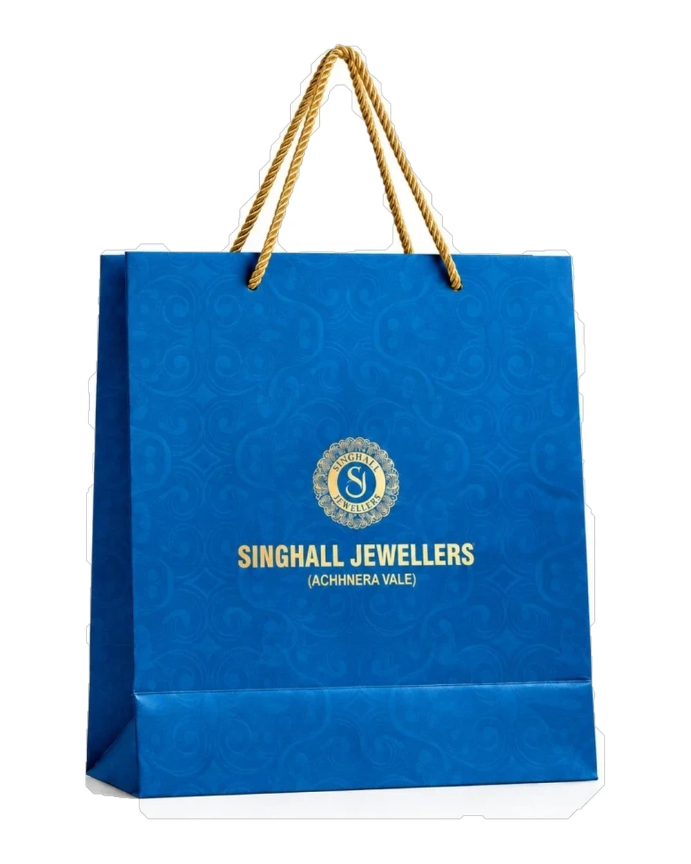Singhal Jewellers branded paper bag